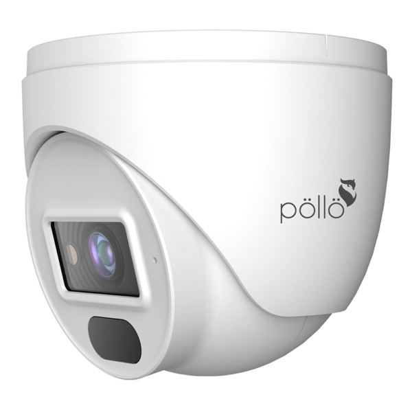 Pollo 5MP Warmlight Bullet Dome Camera